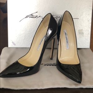 Brian Atwood Black Stilettos